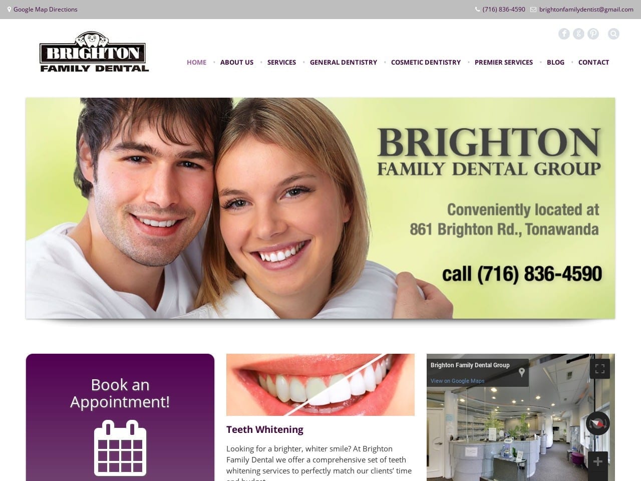 Dr.Scheff Wayne H DDS Website Screenshot from brightonfamilydental.com