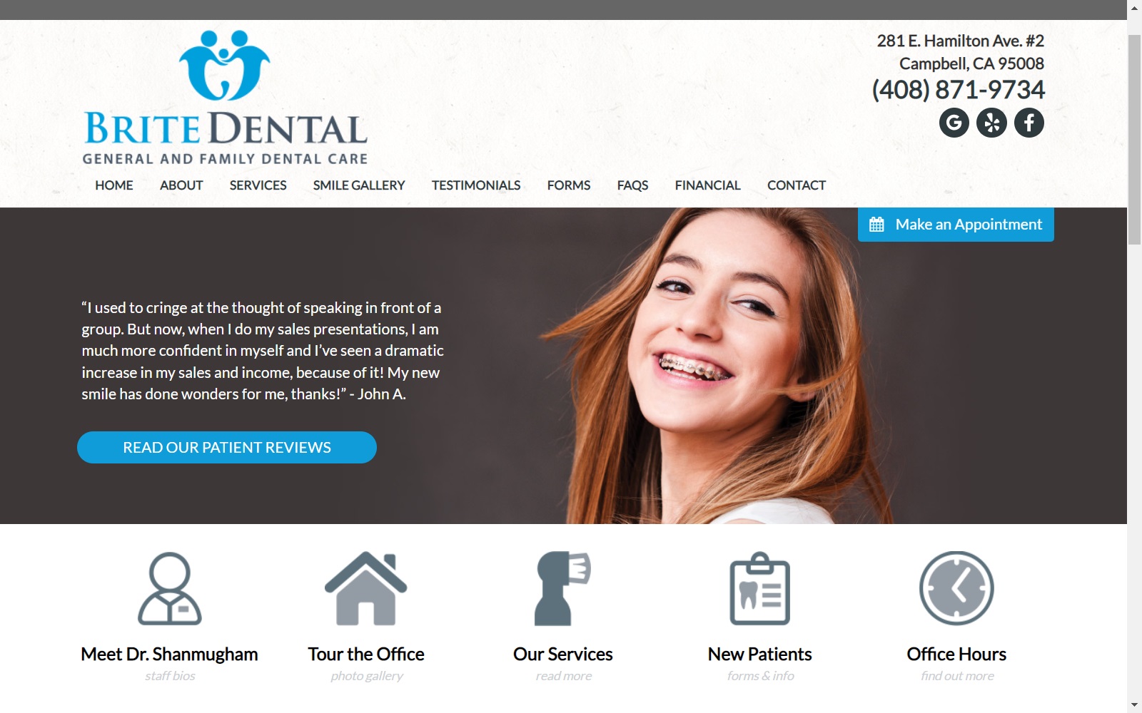 britedental.com screenshot