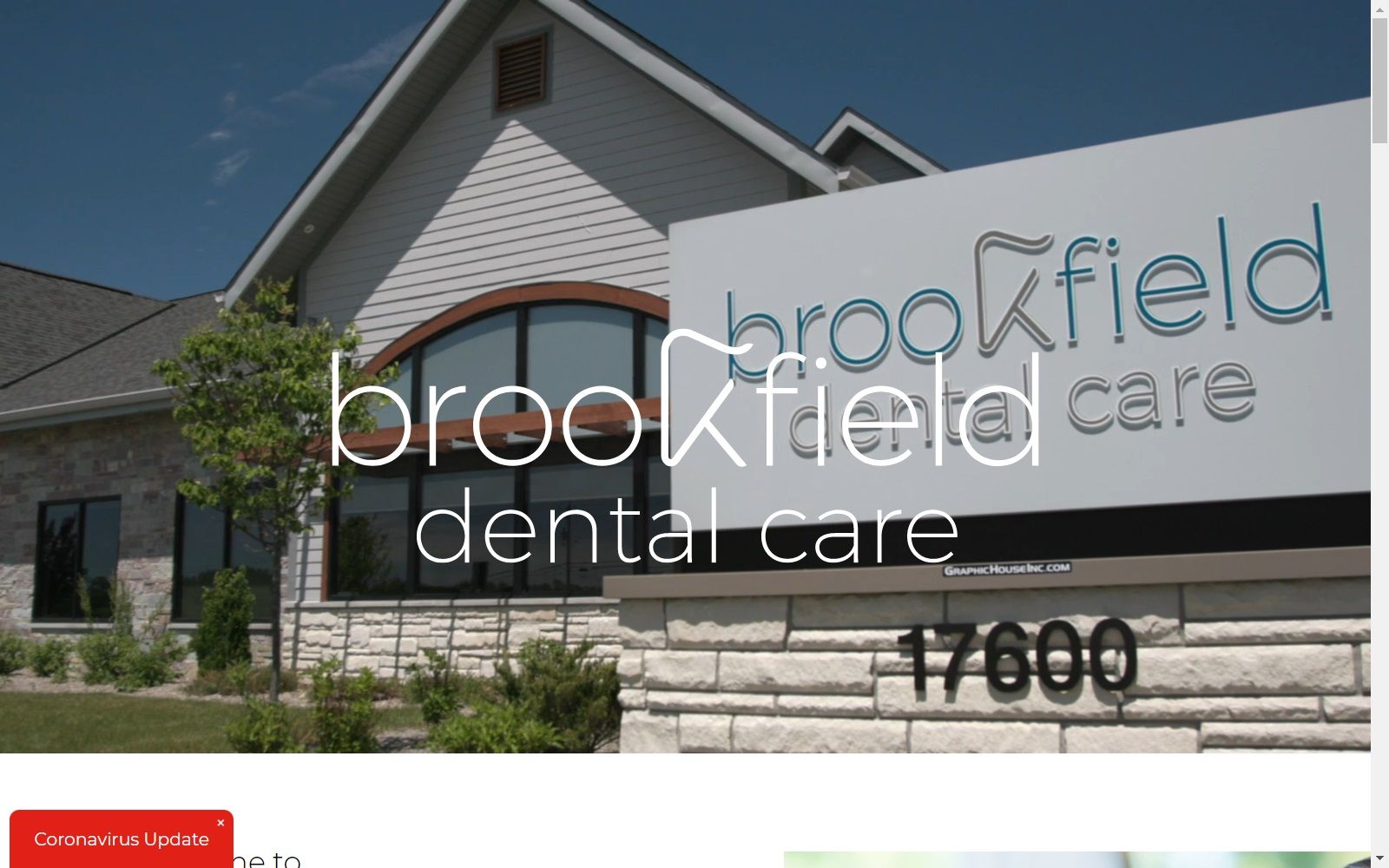 brookfielddentalcare.com screenshot