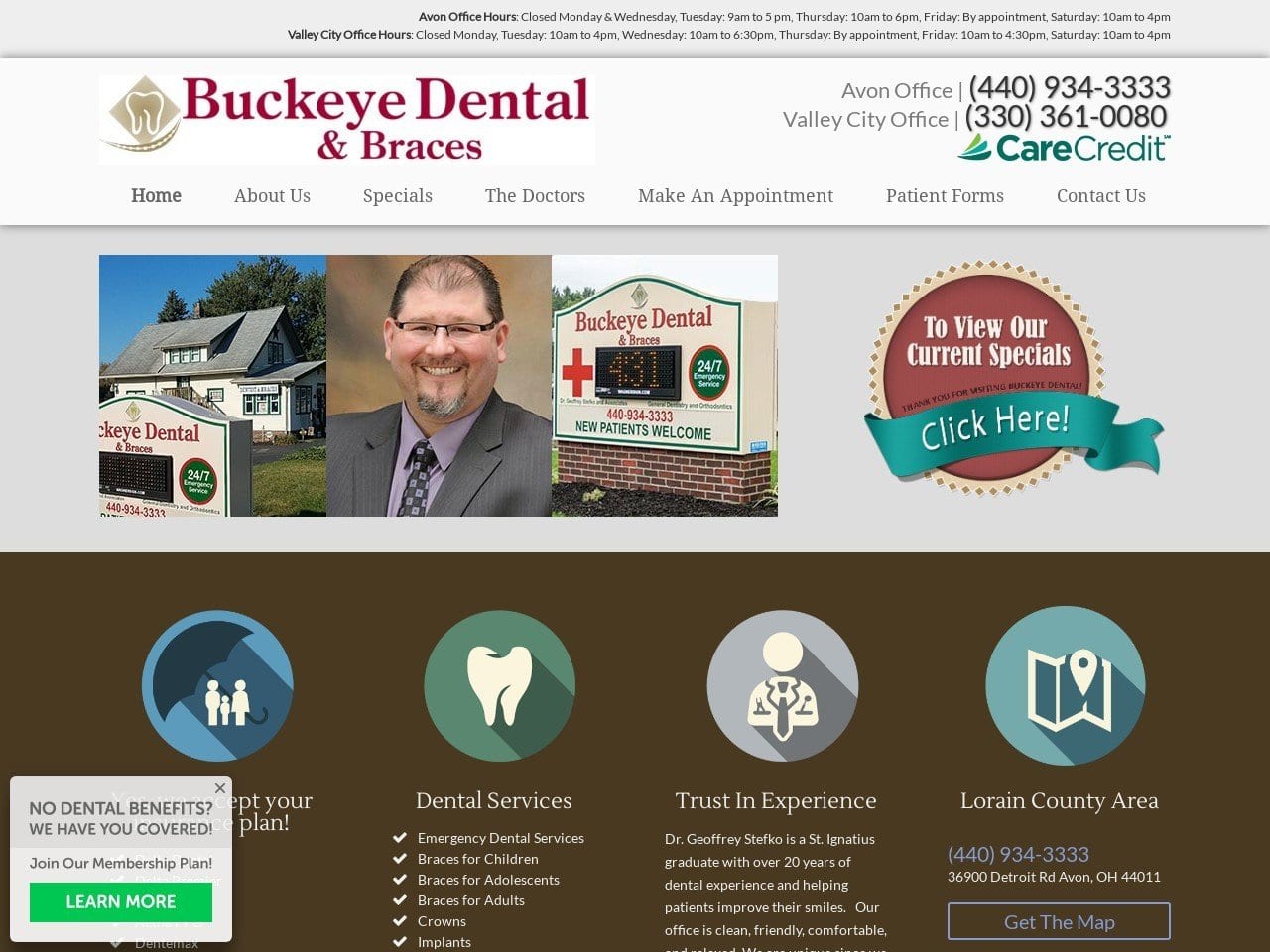 Buckeye Dental Today Website Screenshot from buckeyedentaltoday.com