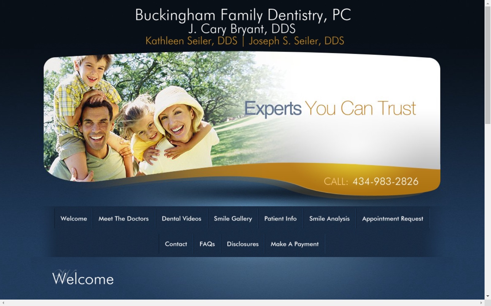 buckinghamfamilydentistry.com screenshot