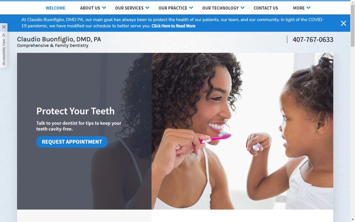 buonfigliodental.com screenshot