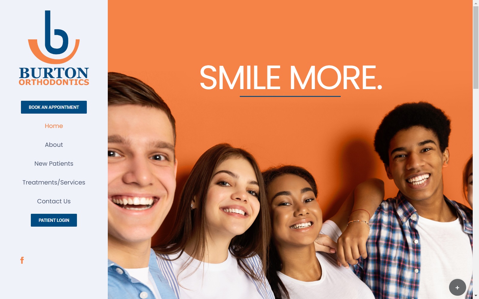 burtonorthodontics.com screenshot