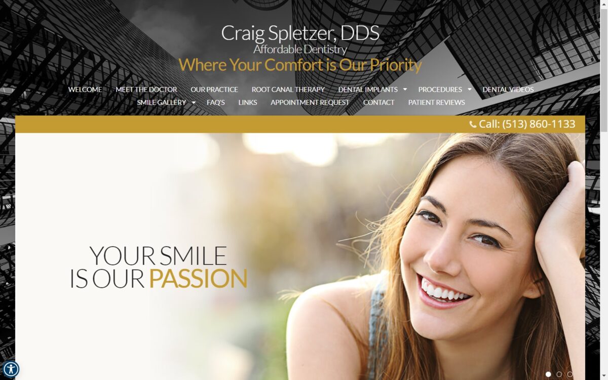 cafairfielddentist.com screenshot