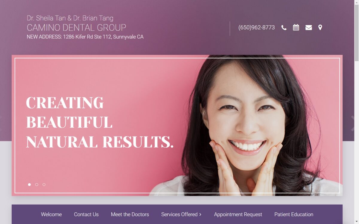 camino-dental.com screenshot