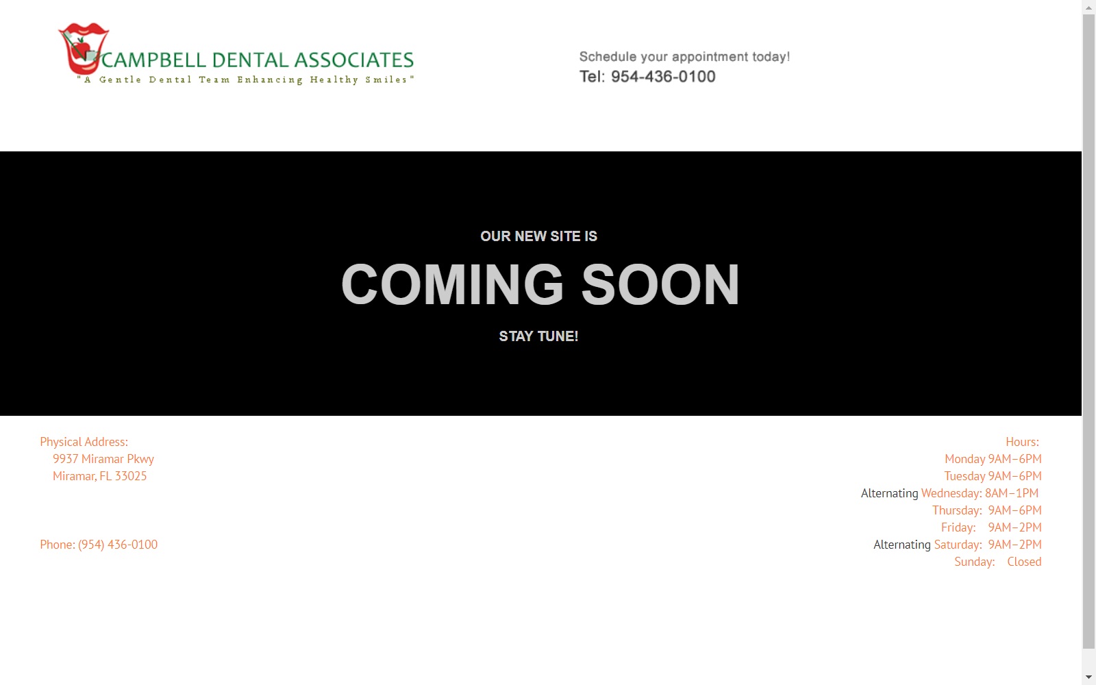 campbelldental.org screenshot