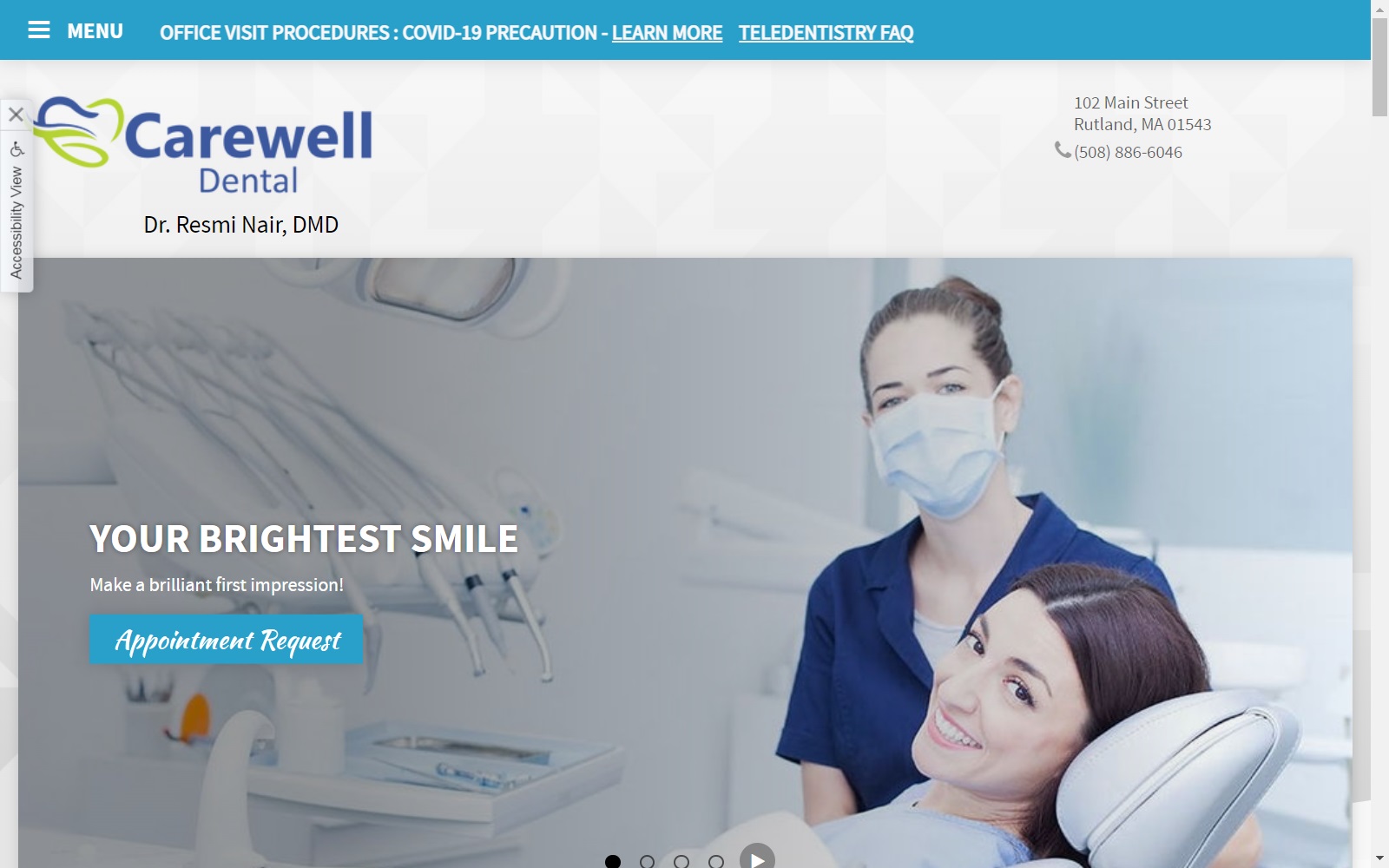 carewelldental.com screenshot