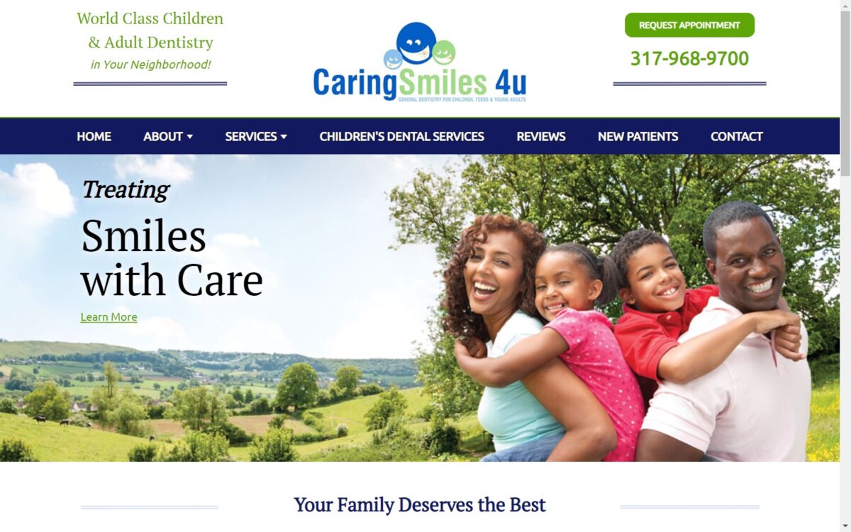 caringsmiles4u.com screenshot