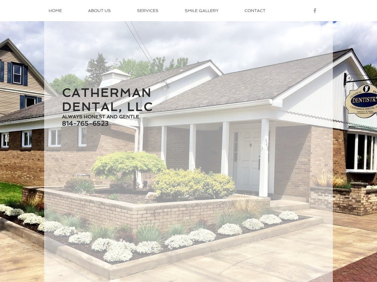 Catherman Dental LLC Website Screenshot from cathermandental.com