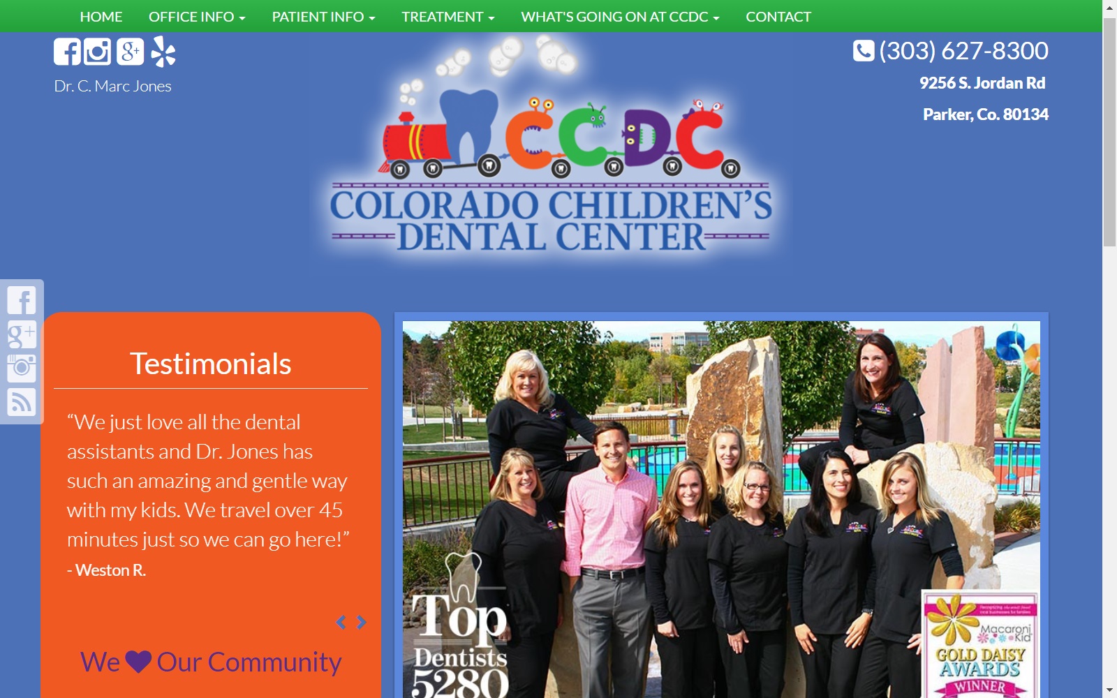 ccdcsmiles.com screenshot