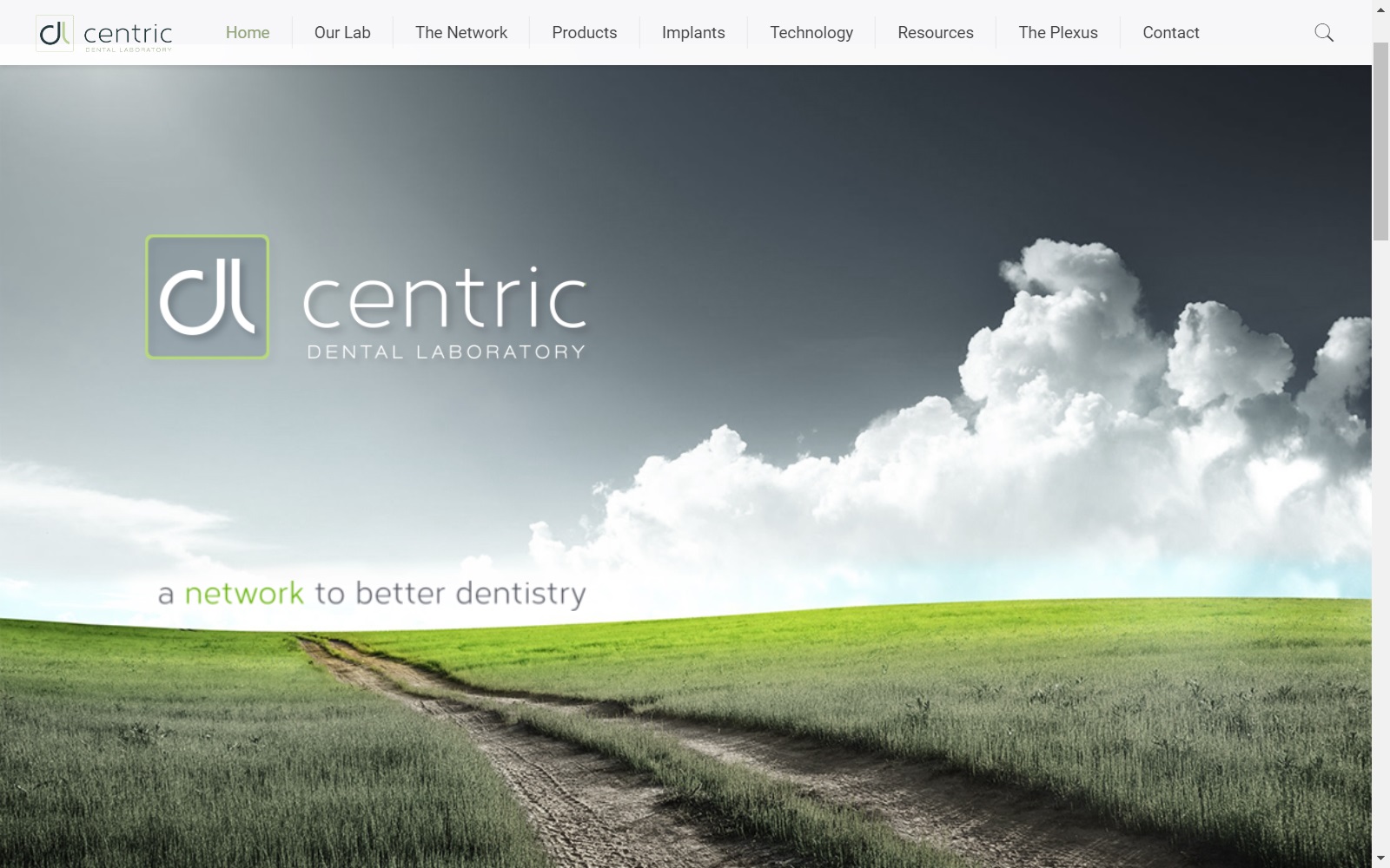 centricdentallab.com screenshot