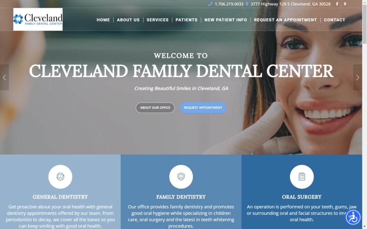 cfdcdental.com screenshot