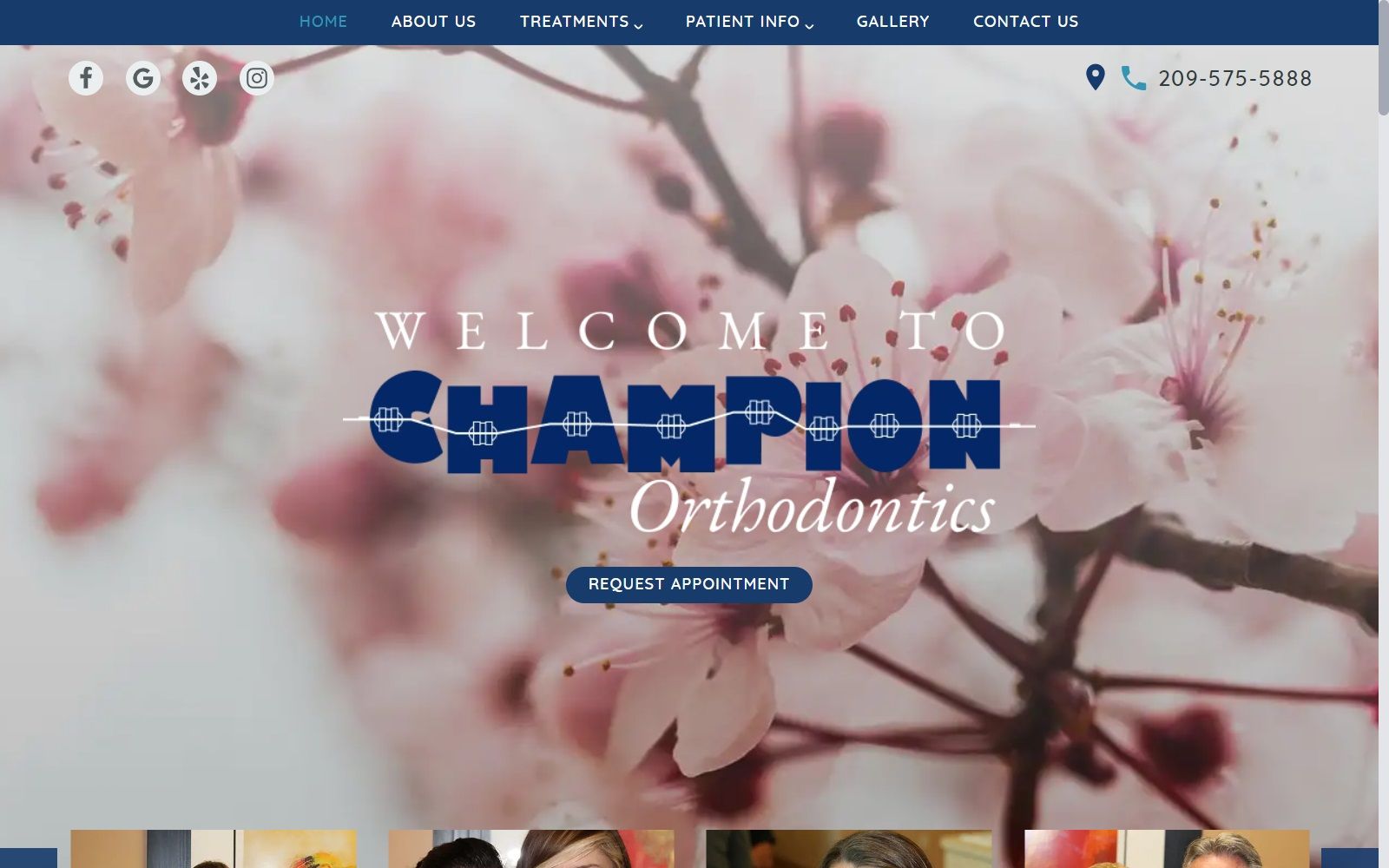 championsmiles.com screenshot