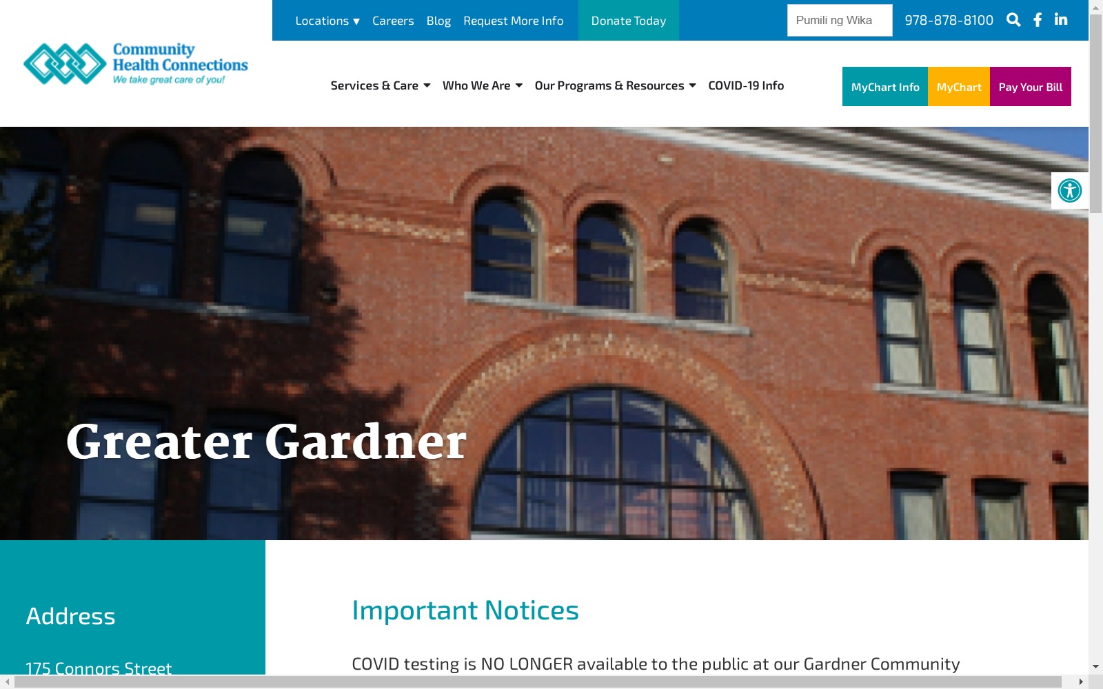 chcfhc.org_Gardner-Community-Health-Center screenshot