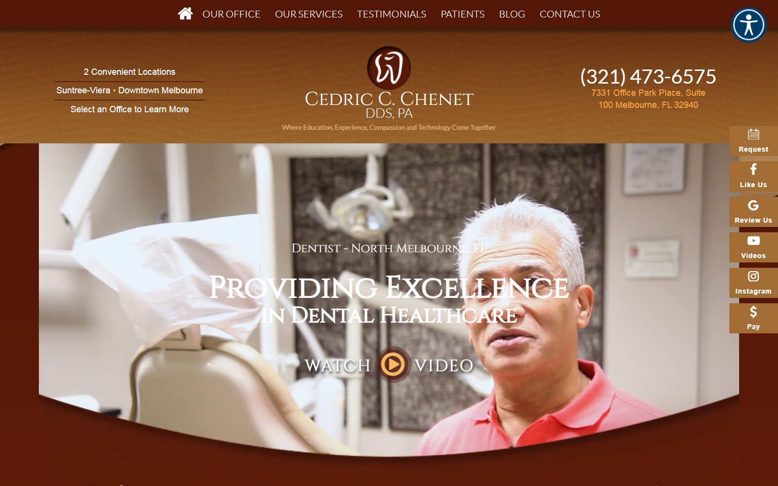 chenetdental.com screenshot