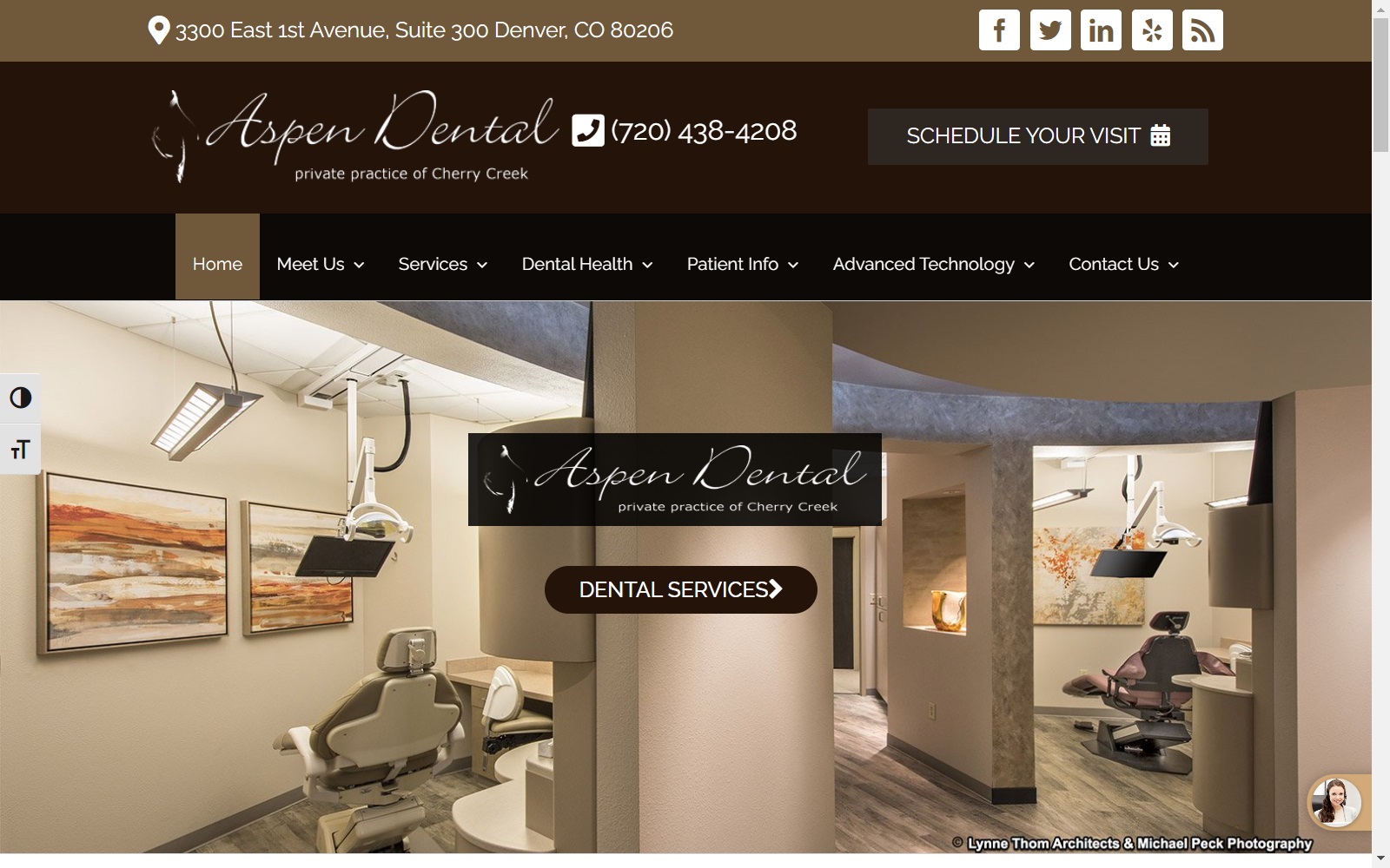 cherry-creekdentist.com screenshot