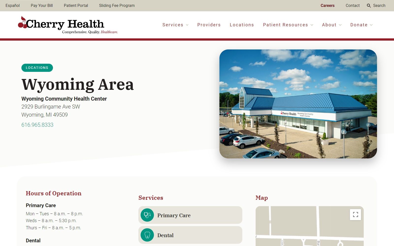 cherryhealth.org_locations_wyoming-community-health-center screenshot