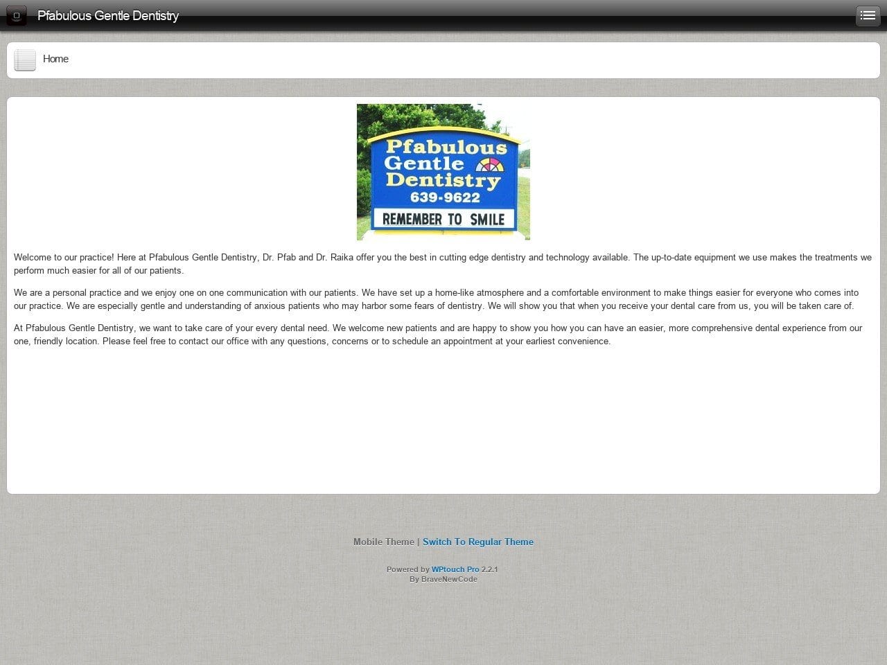 Chesterfieldva Dentist Website Screenshot from chesterfieldvadentist.com