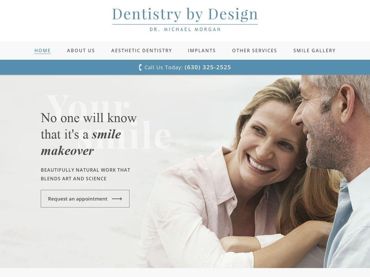 Chicagolandcosmetic Dentistry Website Screenshot from chicagolandcosmeticdentistry.com