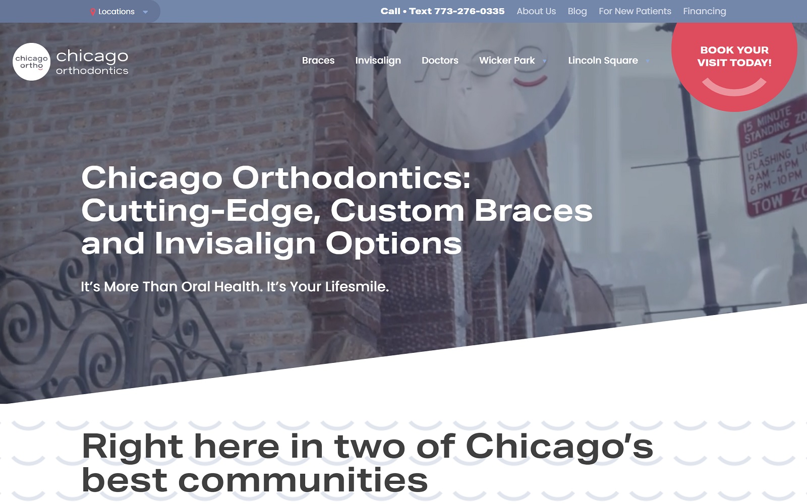 chicagoorthodontics.com screenshot