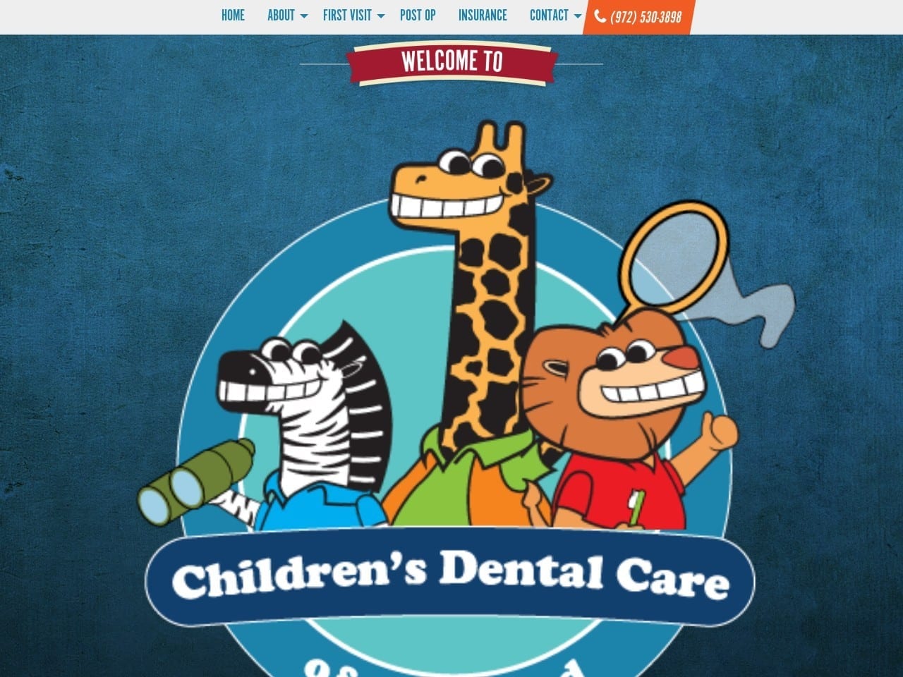 Childrens Dental Careofgarland Website Screenshot from childrensdentalcareofgarland.com