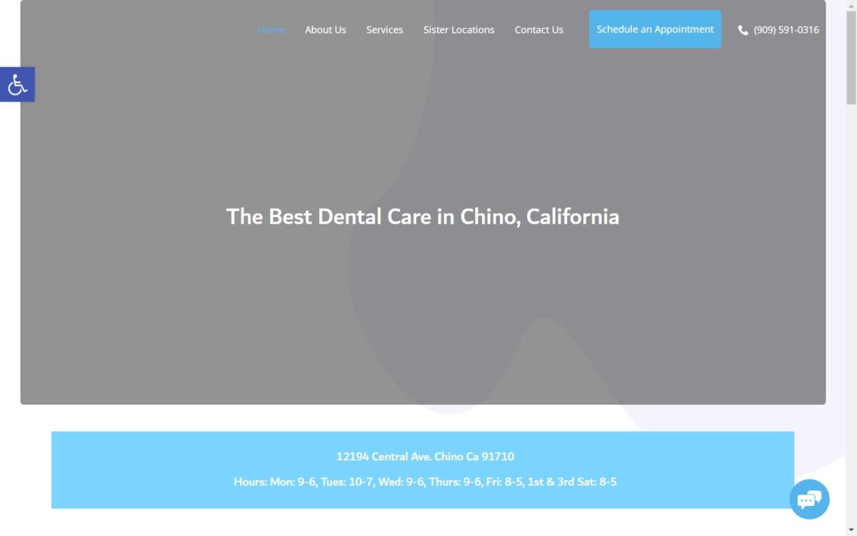 chinodentalandorthodontics.com screenshot