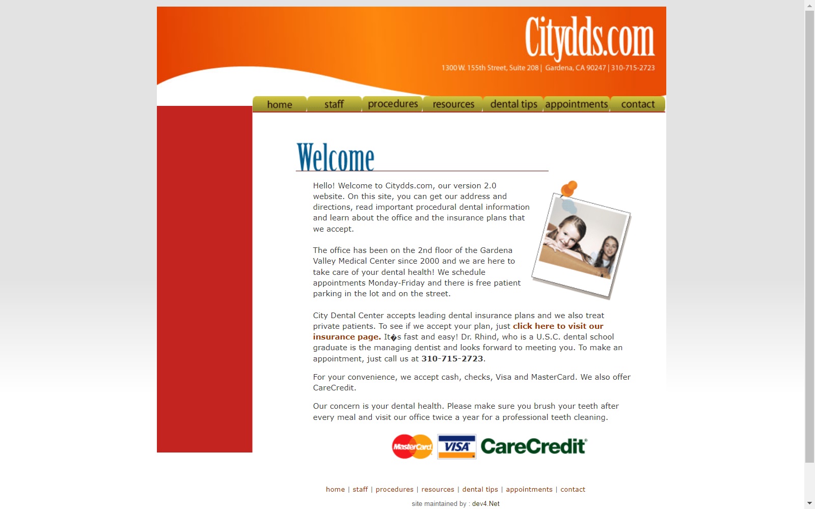 citydds.com screenshot