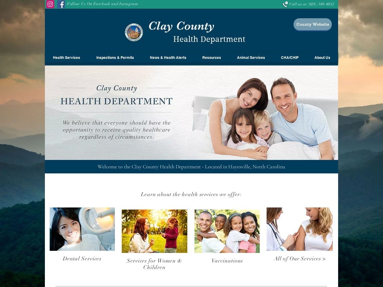 Dr. Michael Regan DDS Website Screenshot from clayhdnc.us