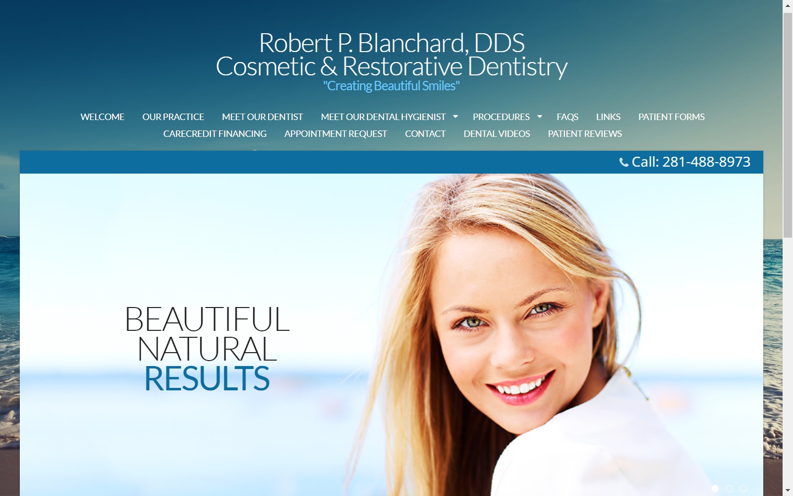 clearlakedentistry.com screenshot