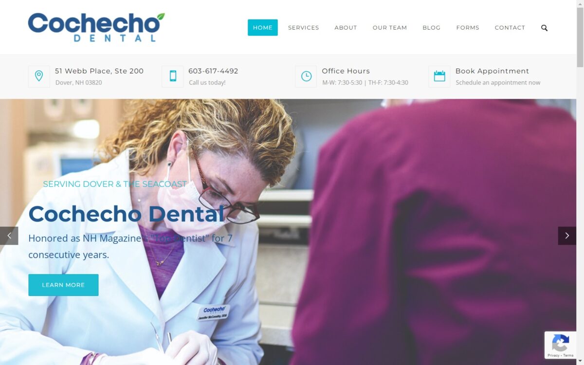 cochechodental.com screenshot