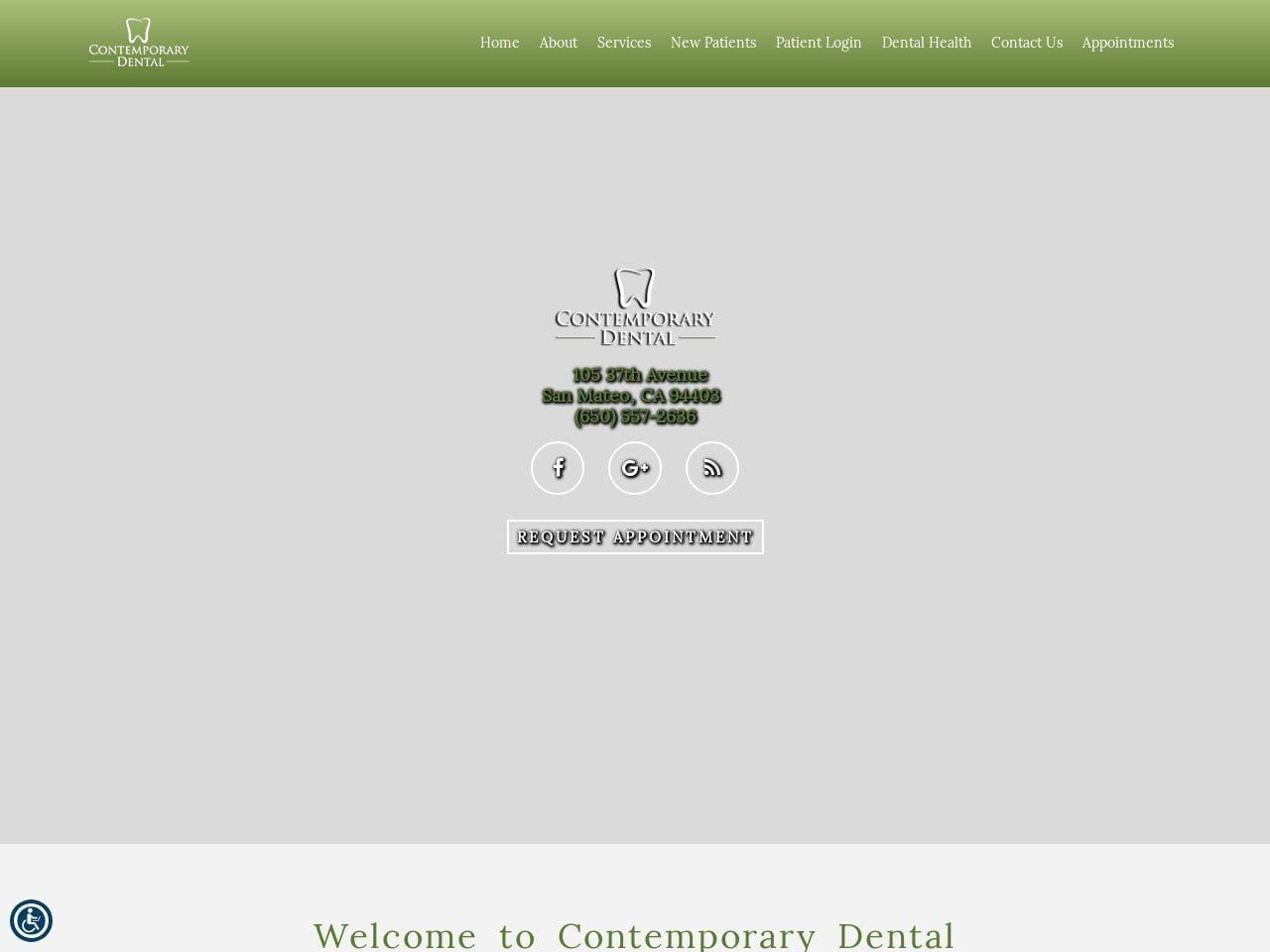 Dr. Yoko Kuramoto DMD Website Screenshot from contemporarydentalca.com