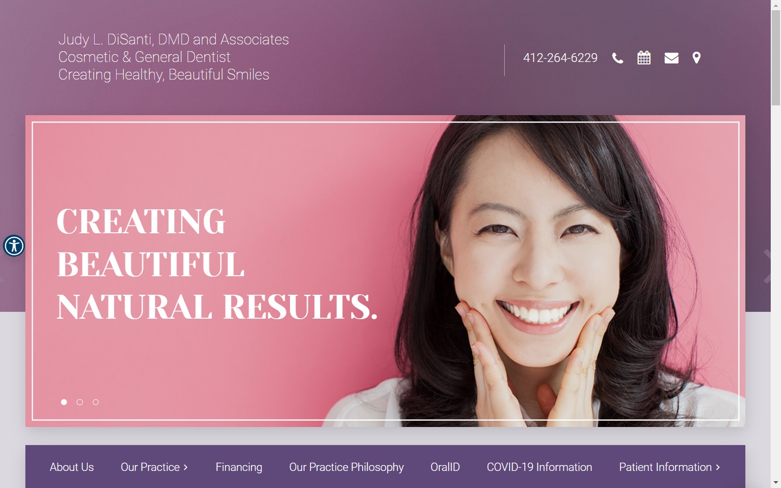 coraopolisdentist.com screenshot