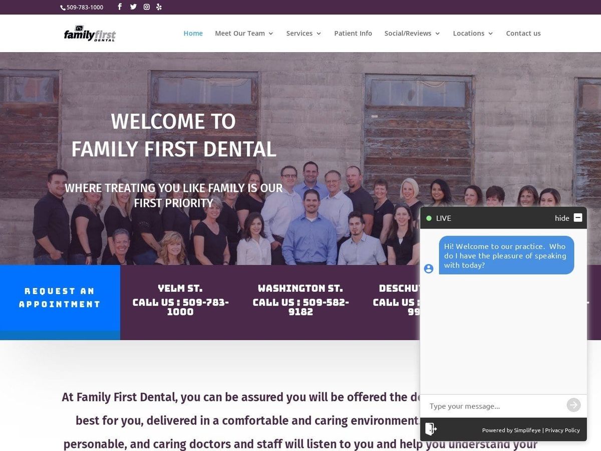 Park Dennis J DDS Website Screenshot from courtsidedental.com