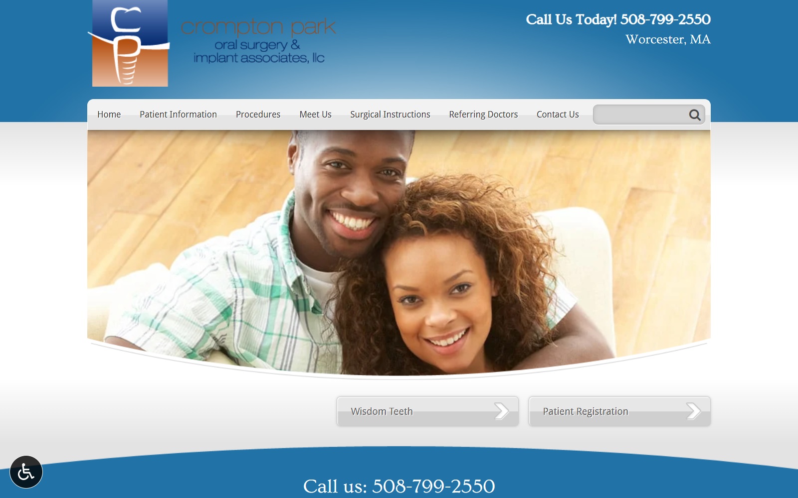 cromptonparkoralsurgery.com screenshot