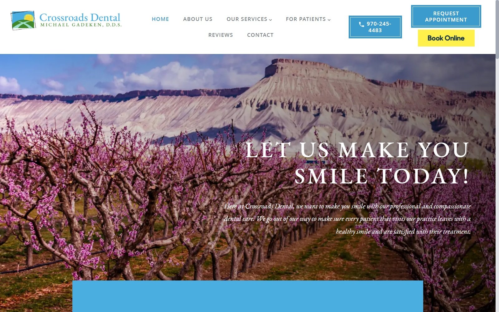 crossroads-dental.com screenshot