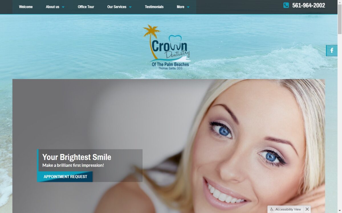 crowndentalfla.com screenshot