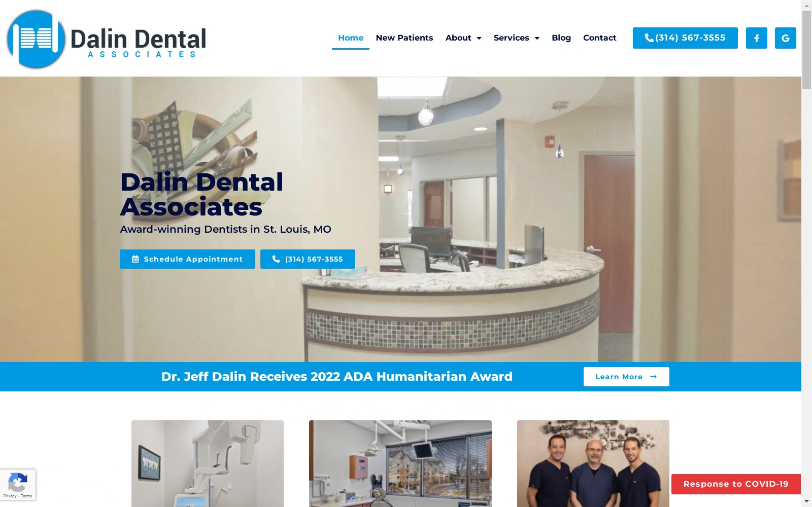 dalindental.com screenshot