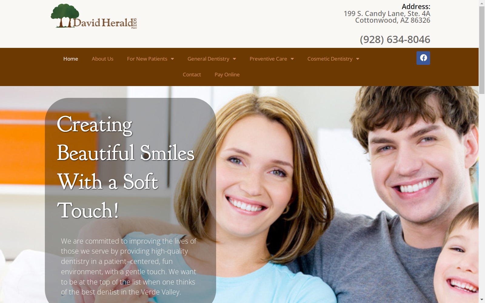 davidheralddds.com screenshot