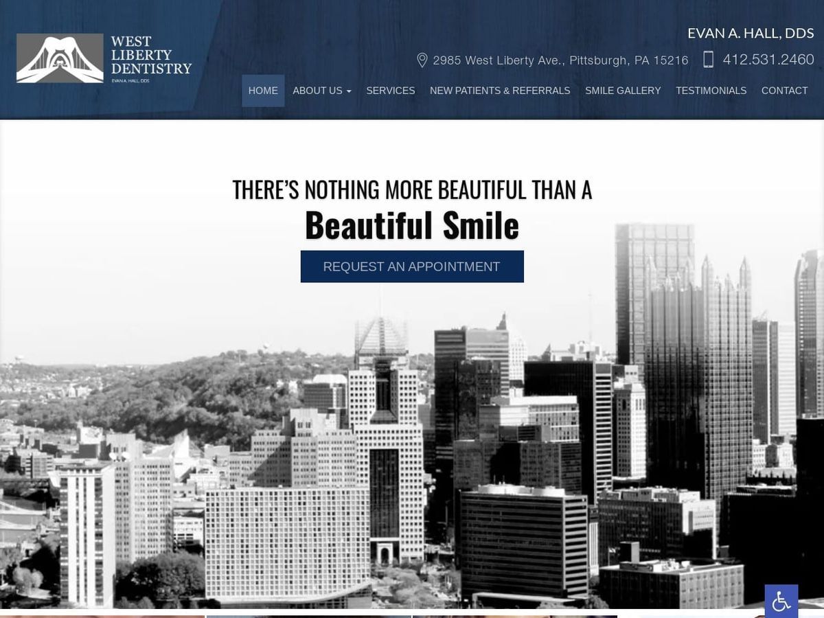 David W. May Dmd Dentist Website Screenshot from davidmaydental.com