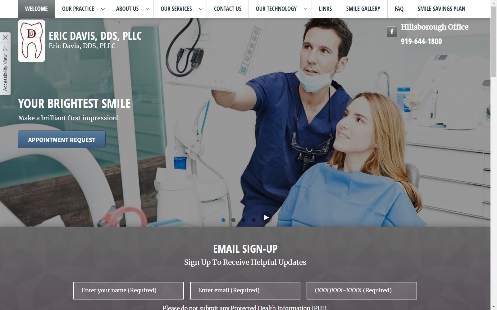 davisdental2003.com screenshot