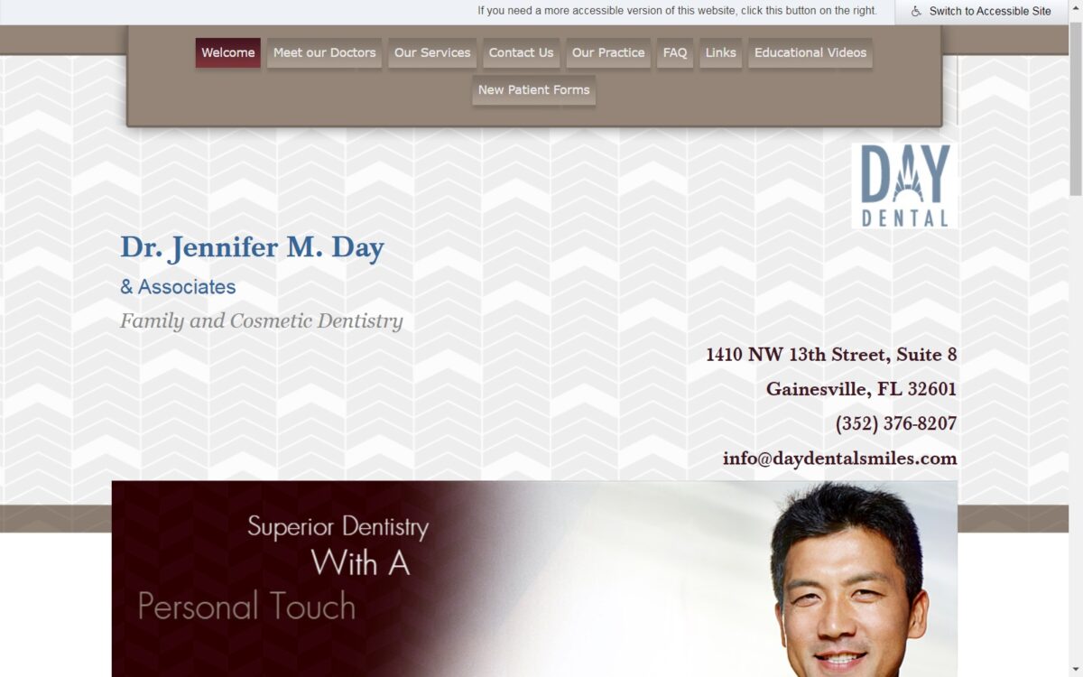 daydentalflorida.com screenshot