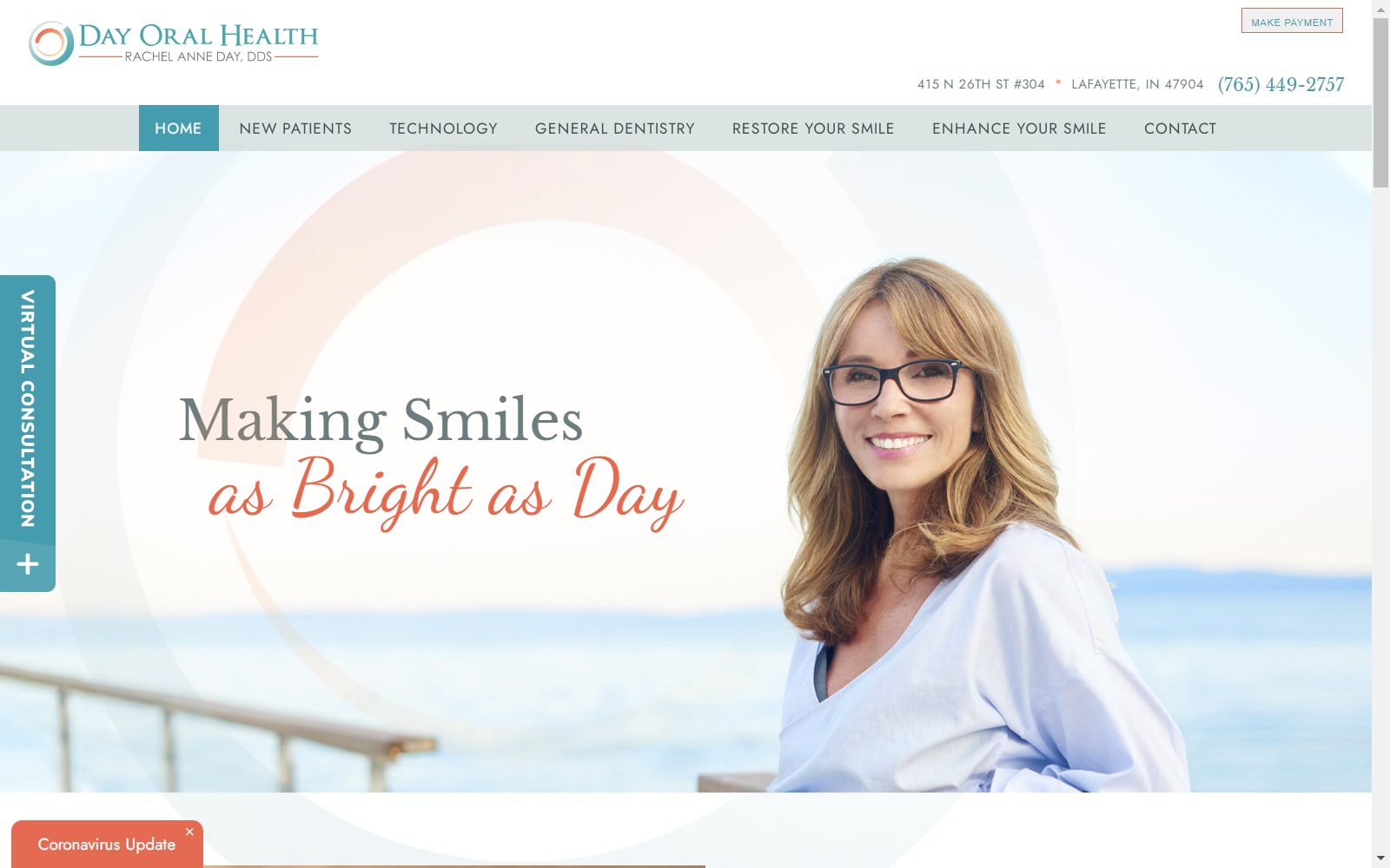 dayoralhealth.com screenshot