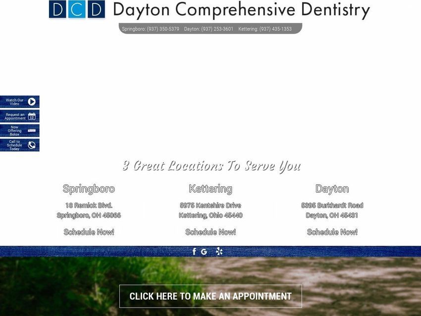 Holzinger Martin M DDS Website Screenshot from dayton-dentistry.com