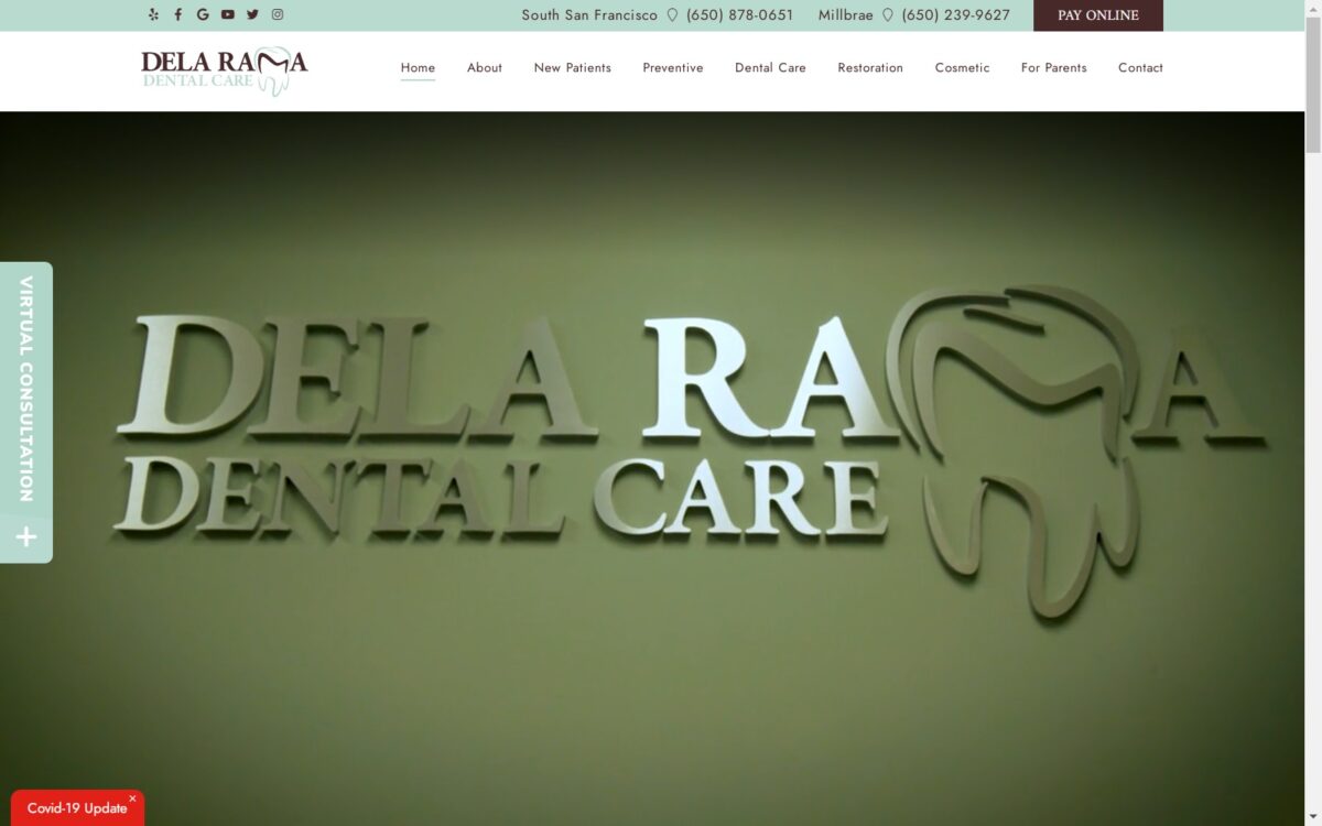 delaramadental.com screenshot