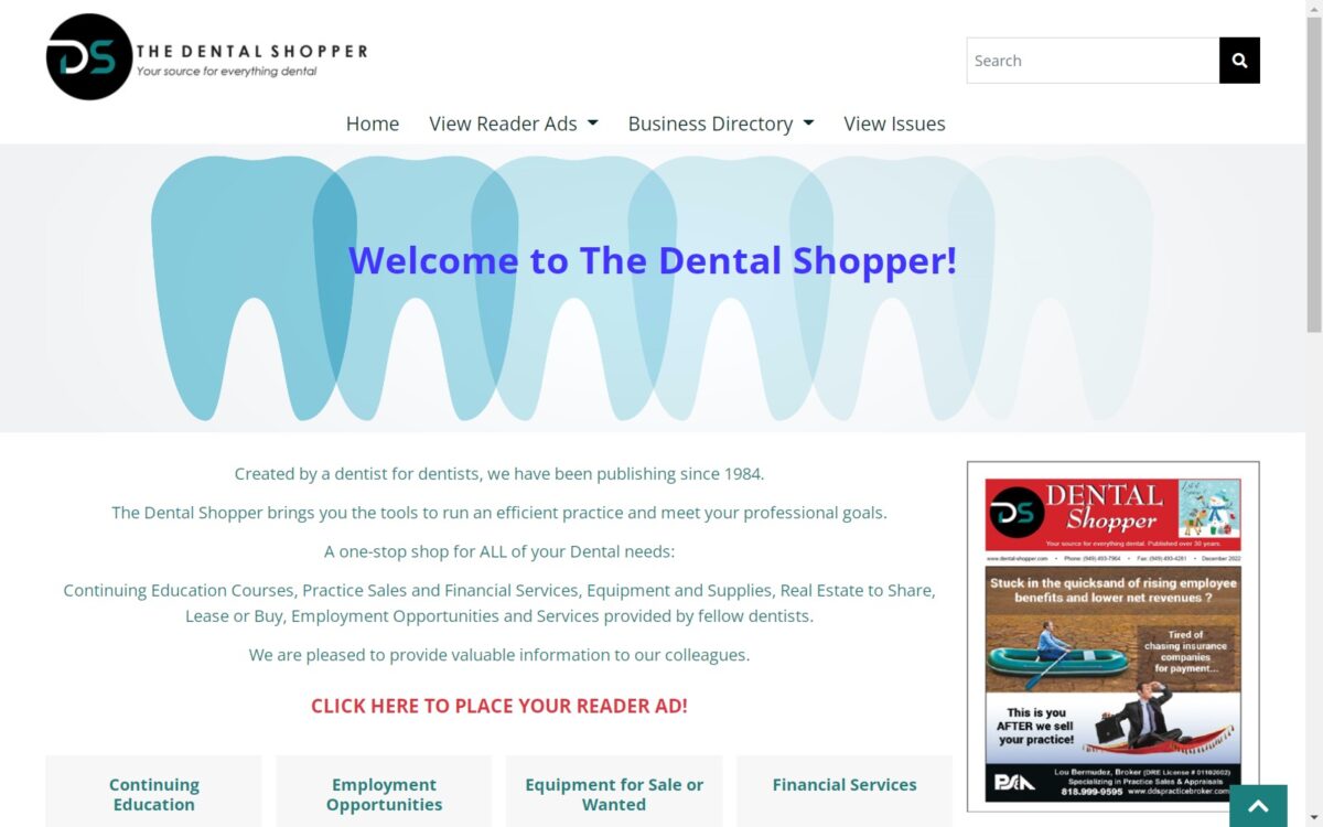 dental-shopper.com screenshot