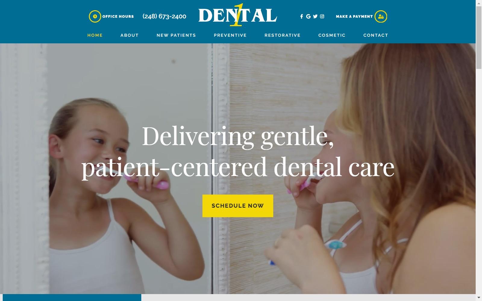 dental1online.com screenshot