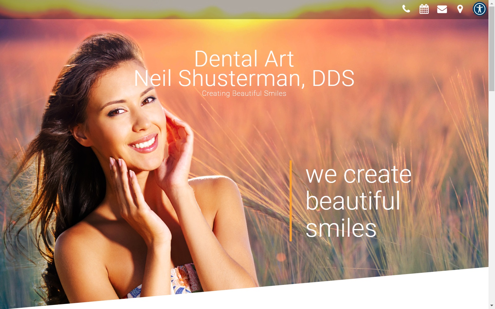 dentalartnj.com screenshot