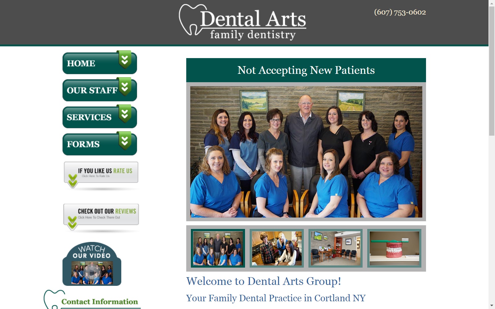 dentalartsgroup.net screenshot