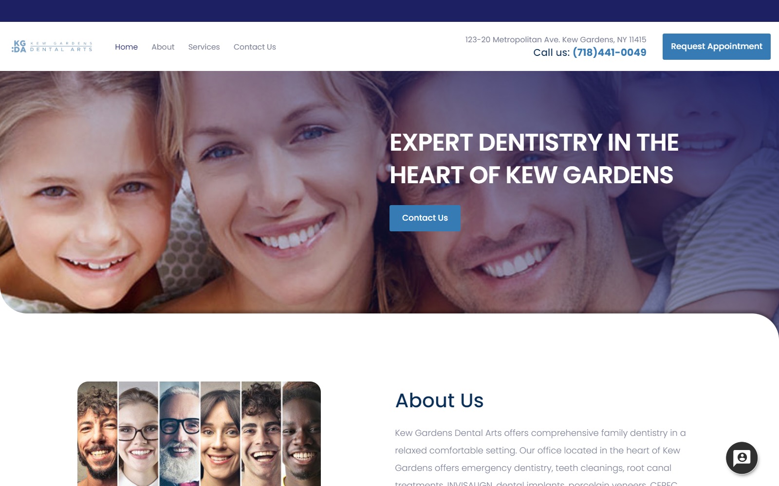 dentalartskg.com screenshot