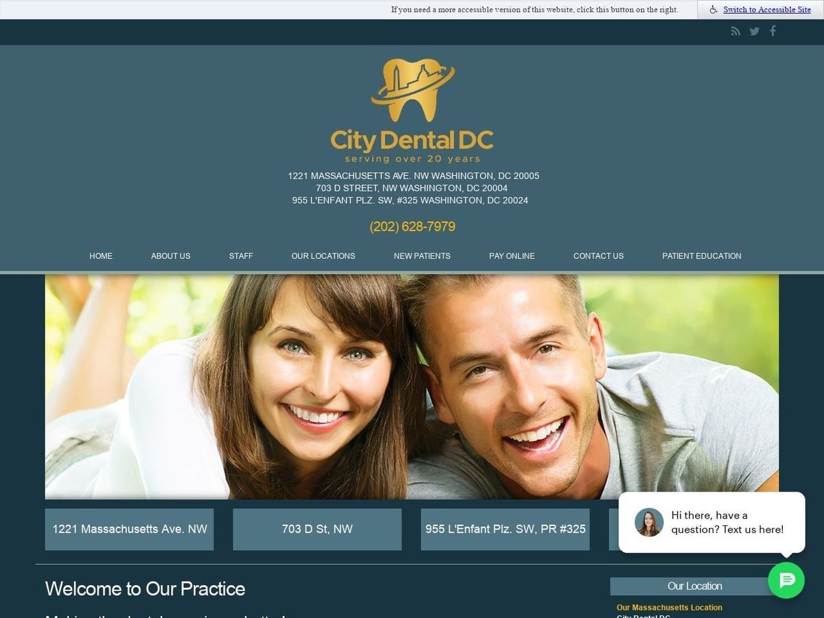 Tsaknis Dental Group Tsaknis J DDS Website Screenshot from dentalbug.com